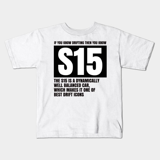 S15 Kids T-Shirt by MOTOSHIFT